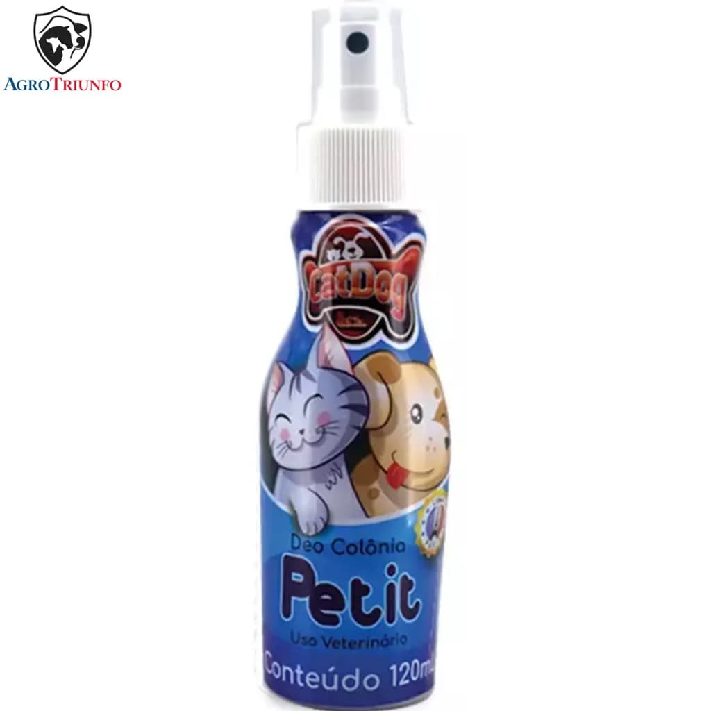 Perfume para Cachorro e Gatos Colonia 120 Ml Petit - Cat Dog & Cia