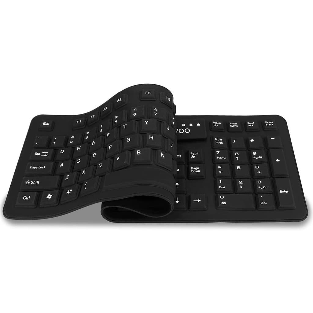 Teclado Dobrável Flexível De Silicone Impermeavel Usb/ Promo / Envio Imediato/ Promo - Promoção