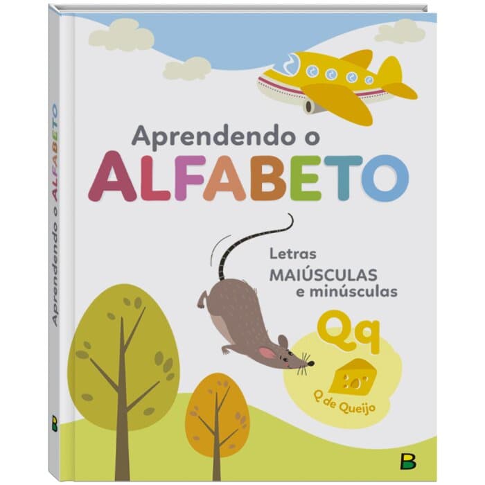 Aprendendo o Alfabeto - Capa Dura - Páginas Cartonado