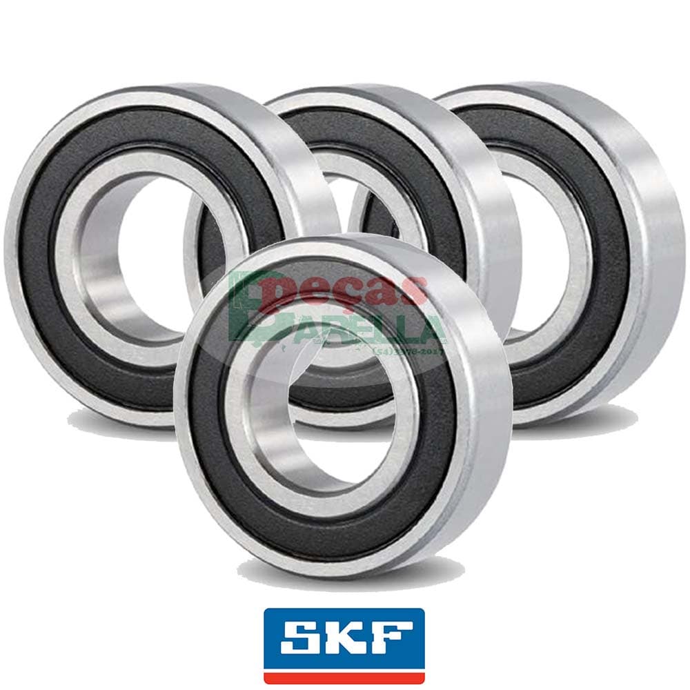 Kit Rolametos Roda Traseira Cb 300 2009 Ate 2012 - Skf