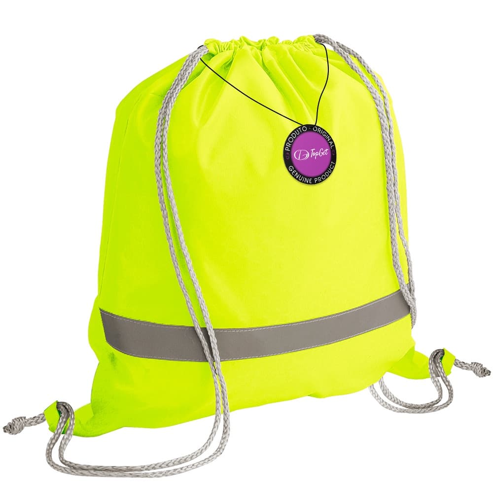 Mochila tipo Saco Gym Sack Com Refletor 35x40cm Rodes TopGet