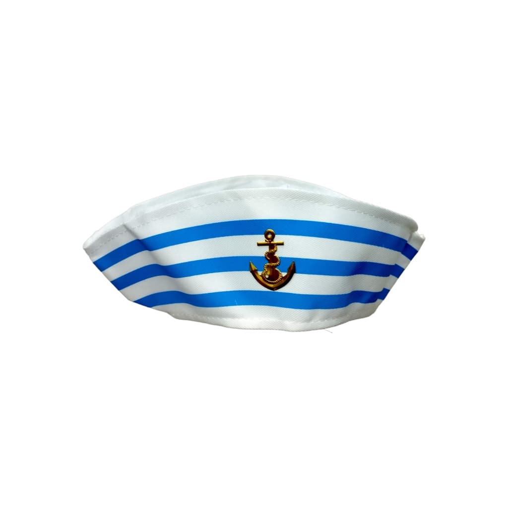 Chapéu de Marinheiro Marujo Marinha Fantasia de Carnaval Festas