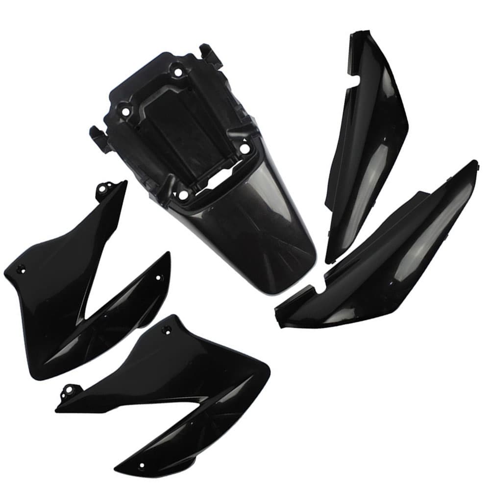 Kit Carenagem  Moto Bros 150 ano 2004 a 2008  - Aba do Tanque Tampas Lateral e Para-lama Traseiro