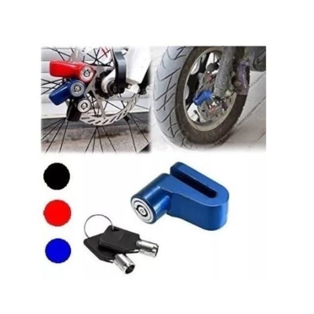Cadeado Trava Para Moto Bloqueador Lk-Bl09 Luatek Disco de moto