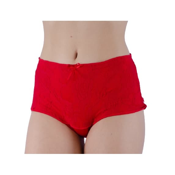 Calcinha Cintura Alta Segura Barriga Rendada Cavada Moda Íntima Feminina Calçola
