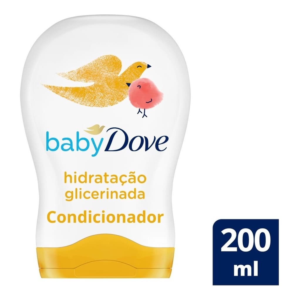 Condicionador Dove Baby Hidratação Glicerinada 200ml