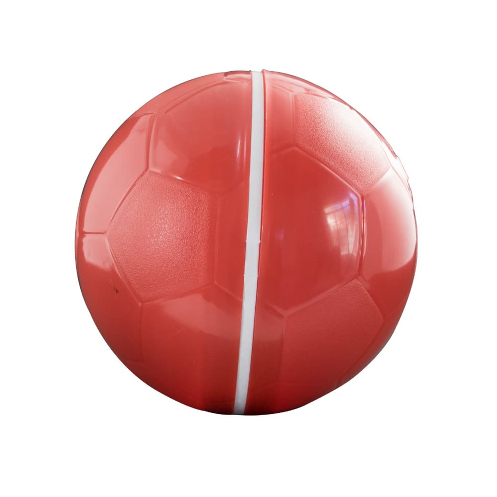 Brinquedo Comedouro Lento Pet p/ Cães  Crazy Ball Vermelha