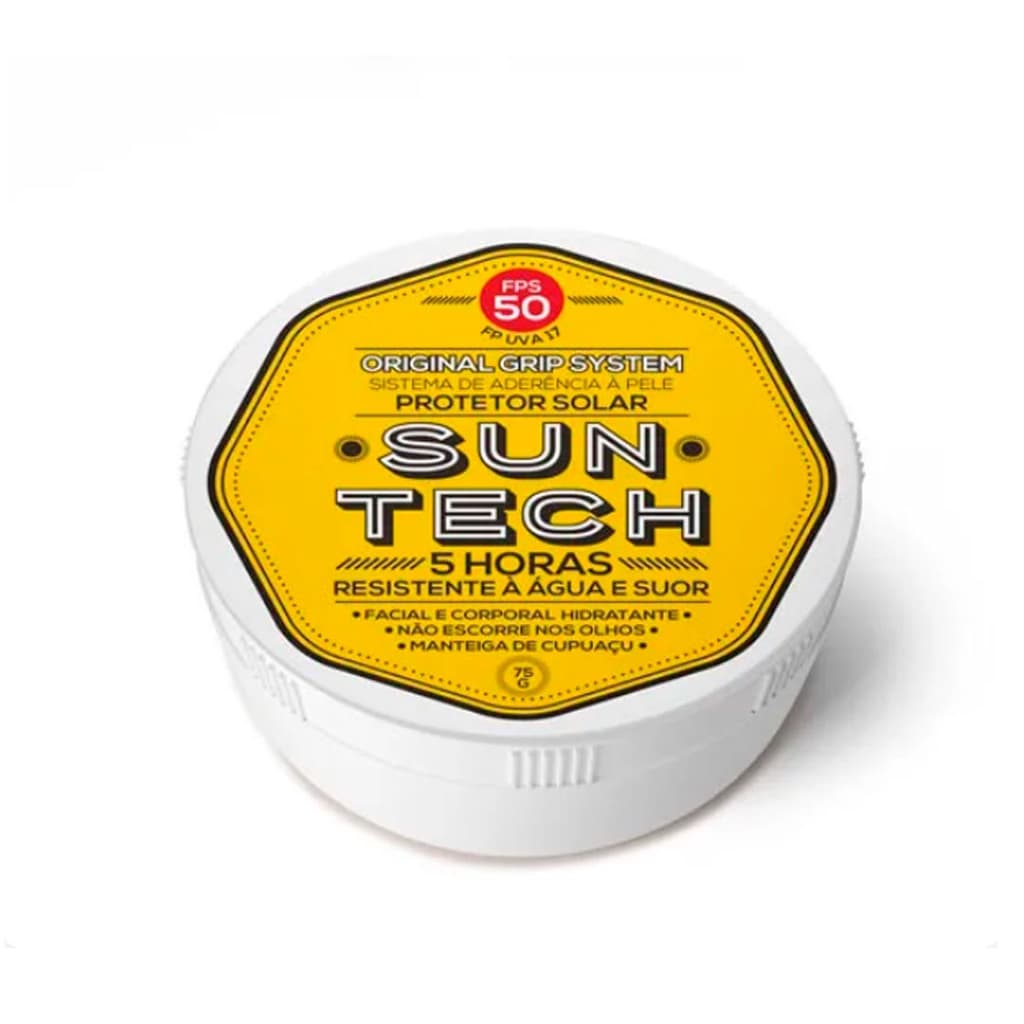 Protetor Solar Sun Tech FPS 50 UVA 17 75g Resistente à Água e Suor
