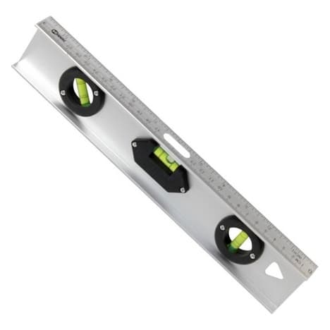 Nivel De Aluminio 12 Polegadas 30 Cm 3 Bolhas Extra Bestfer