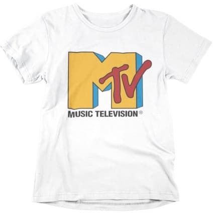 Camiseta MTV Logo Retrô Unissexeab -DENIS.