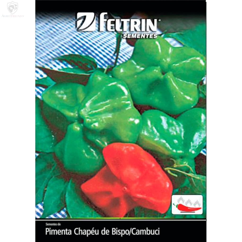 Semente Pimenta Chapéu De Bispo (cambuci) Doce 400mg Feltrin