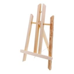 Mini Cavalete Com 30 Cm  Para Tela De Pintura Madeira  *