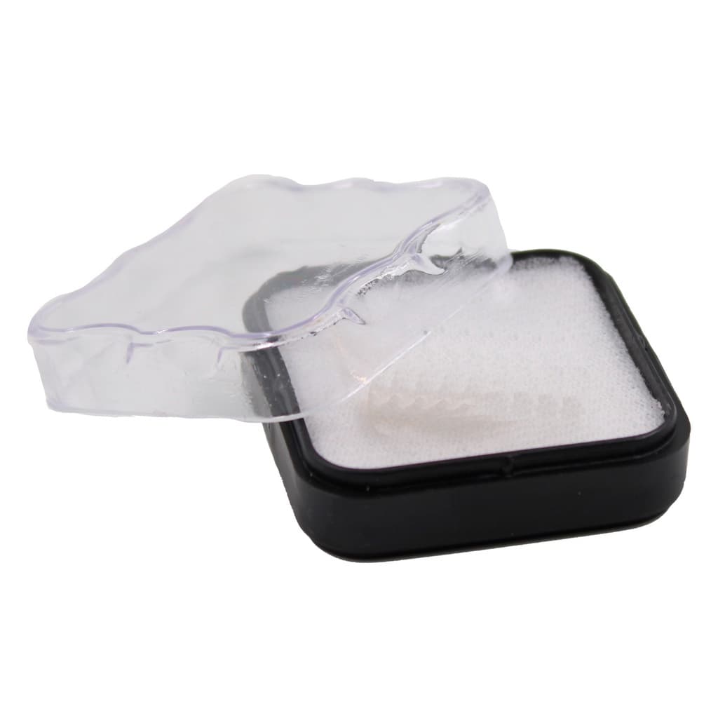 Caixinha Acrilica F13 com Espuma Branca para Conjunto 4,5x4,5