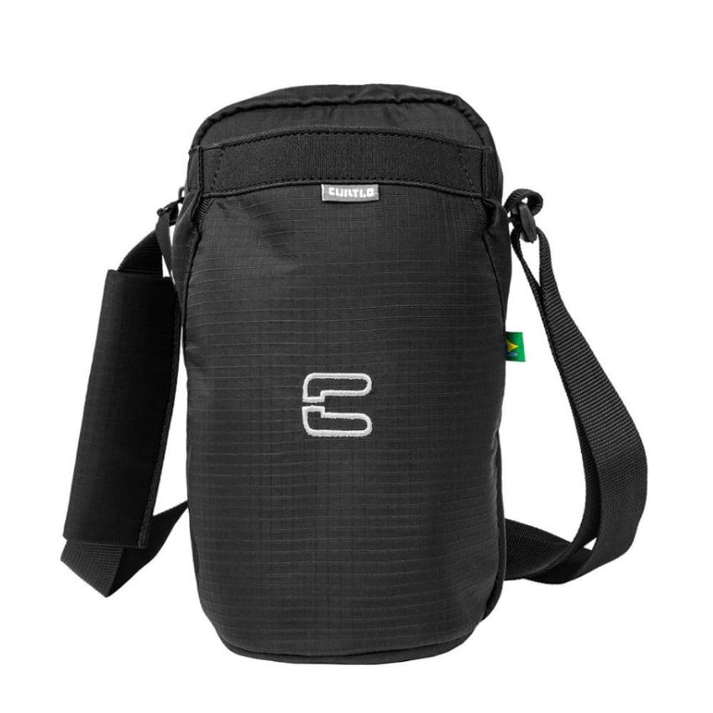 Mini Plus 2 Litros Bolsa Pequena Curtlo Dia a Dia Preto Impermeavel Transversal Pequeno Preta