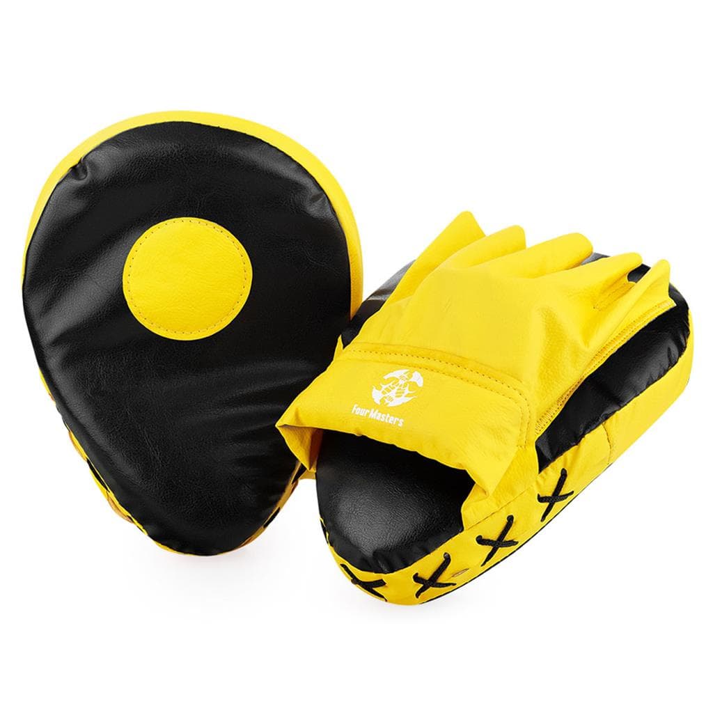 Par Aparador De Soco / Luva Foco/ Manopla Boxe Muay Thai