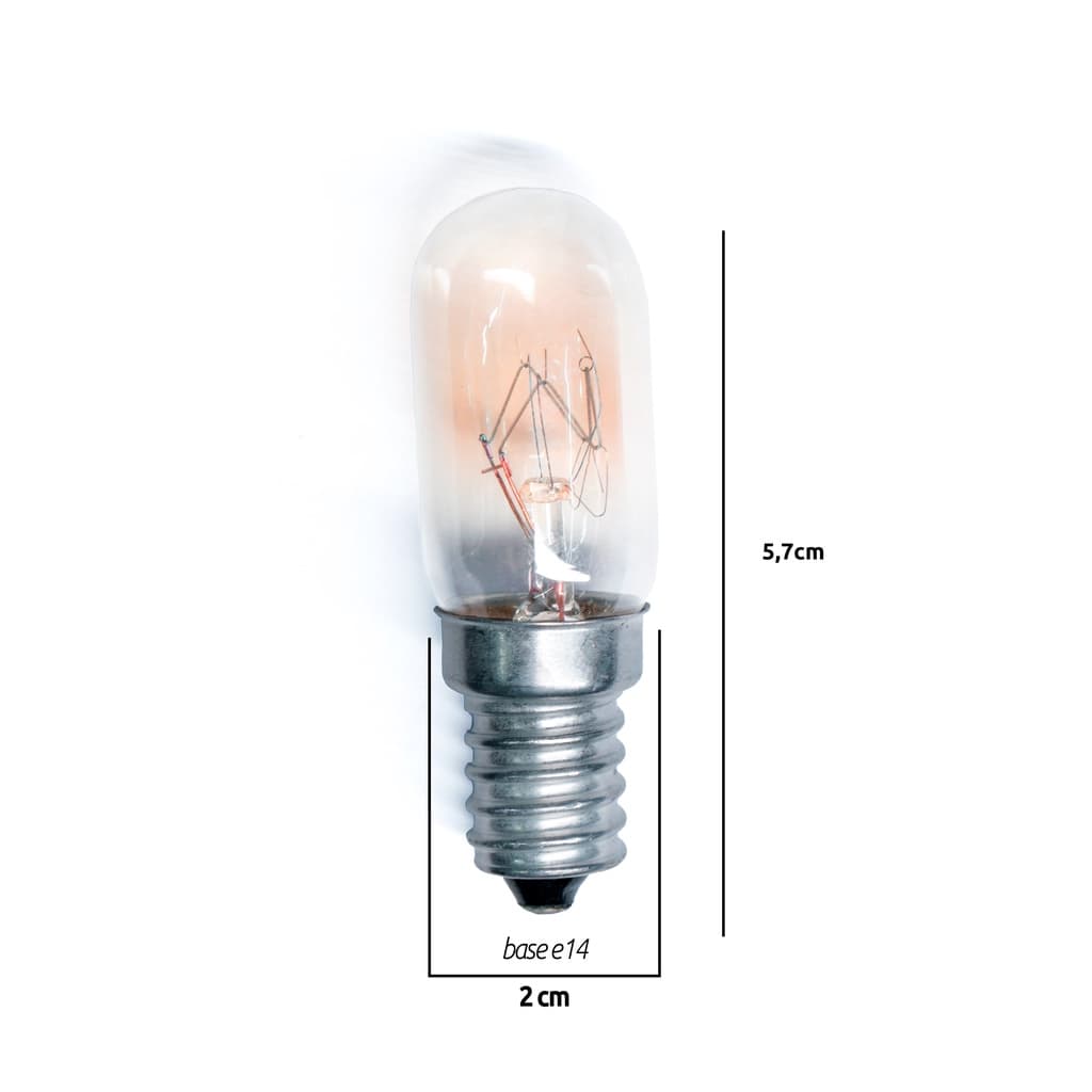 Lâmpada Geladeira/Microondas 15w E-14 Clara 220V