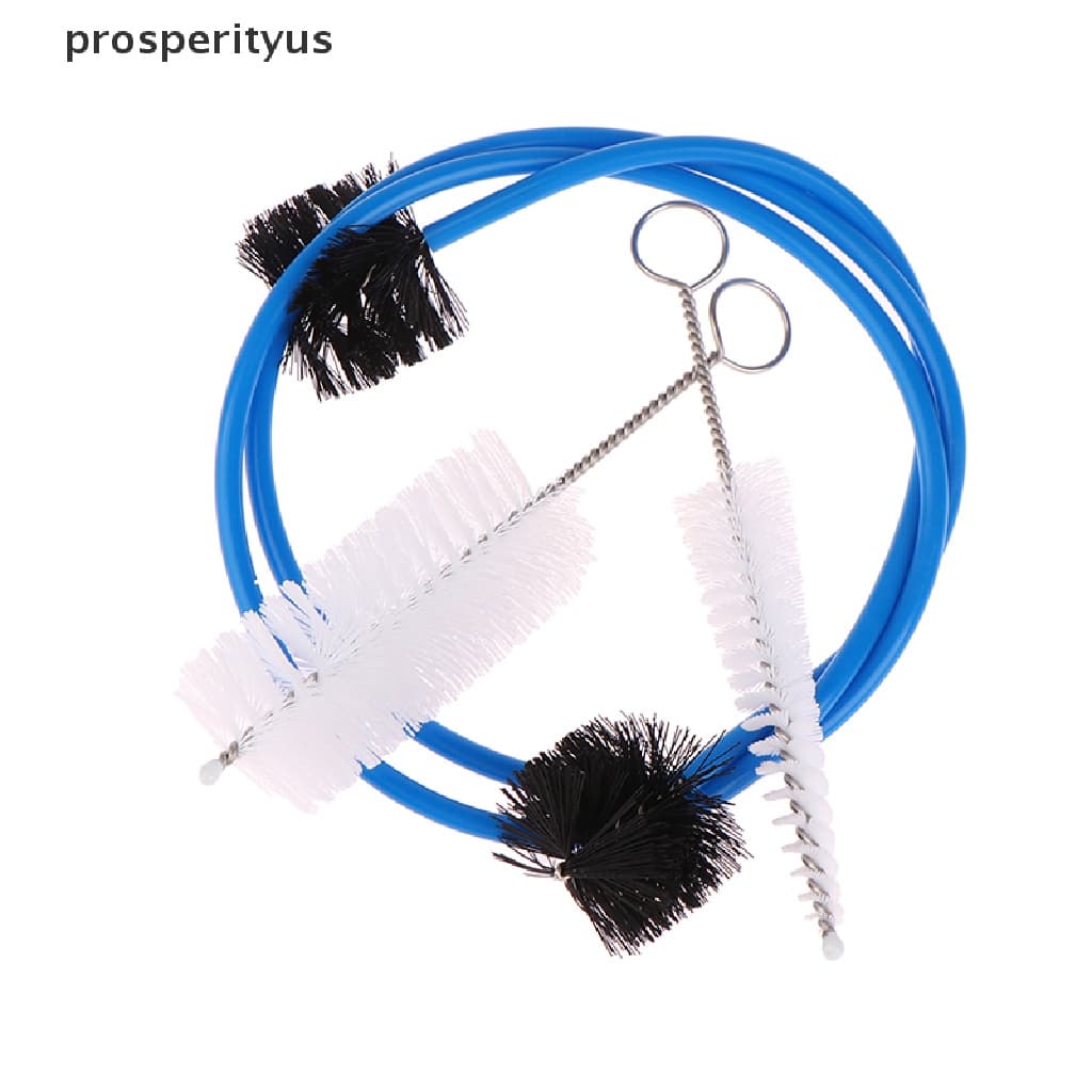 1 Conjunto De Manutenção De Trompete [prosperityus] 1Set Kit Escova De Cobra Bocal Limpeza De Cornetes [BR]