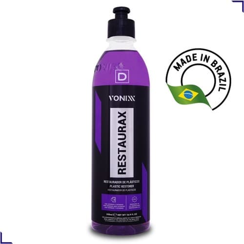 Restaurador De Plásticos Automotivos Restaurax Vonixx 500ml
