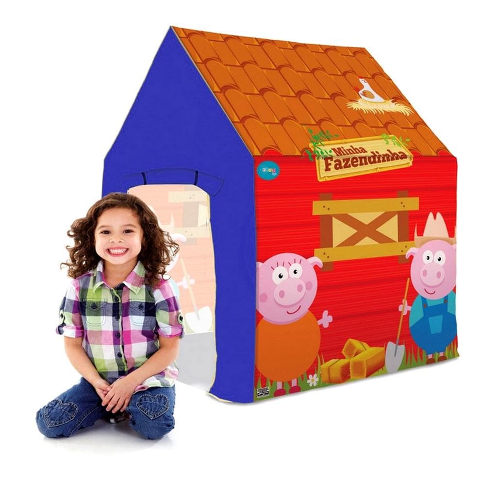 Barraca Toca Infantil Minha Fazendinha - Bang Toys