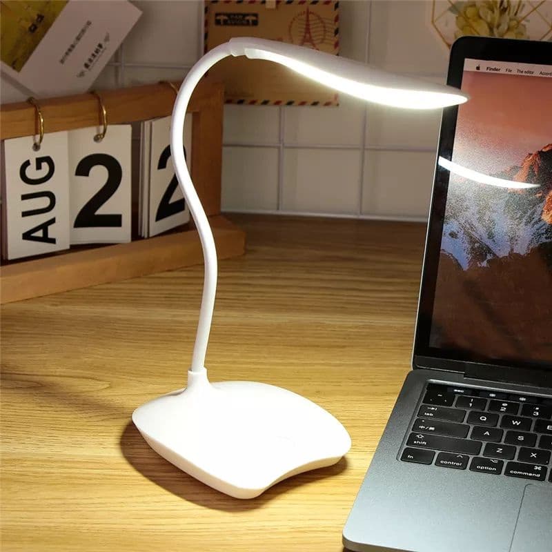 Abaju Luminaria De Mesa Escritório Bivolt Flexivel Led 40cm