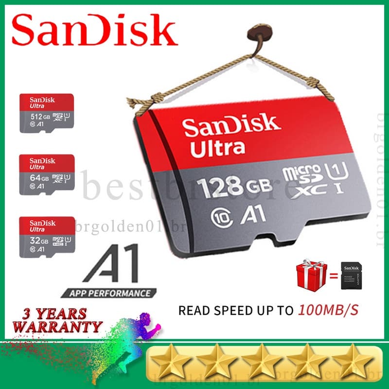 2TB 1TB micro TF SD Classe 10 Cartão De Memória 512GB 256GB 128GB 64GB 32GB 16GB Armazenamento Móvel De Alta Velocidade