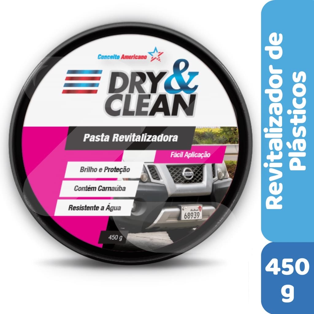 Dry&Clean | Pasta Revitalizadora de Plásticos - 450 gr