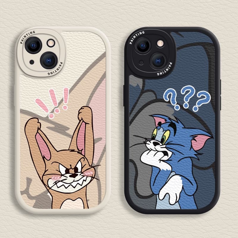 Case iPhone for 14/13/12/11 Promax Irascible mouse Soft Casing 6/7/8 Plus/X/XR/Xs Max Cover