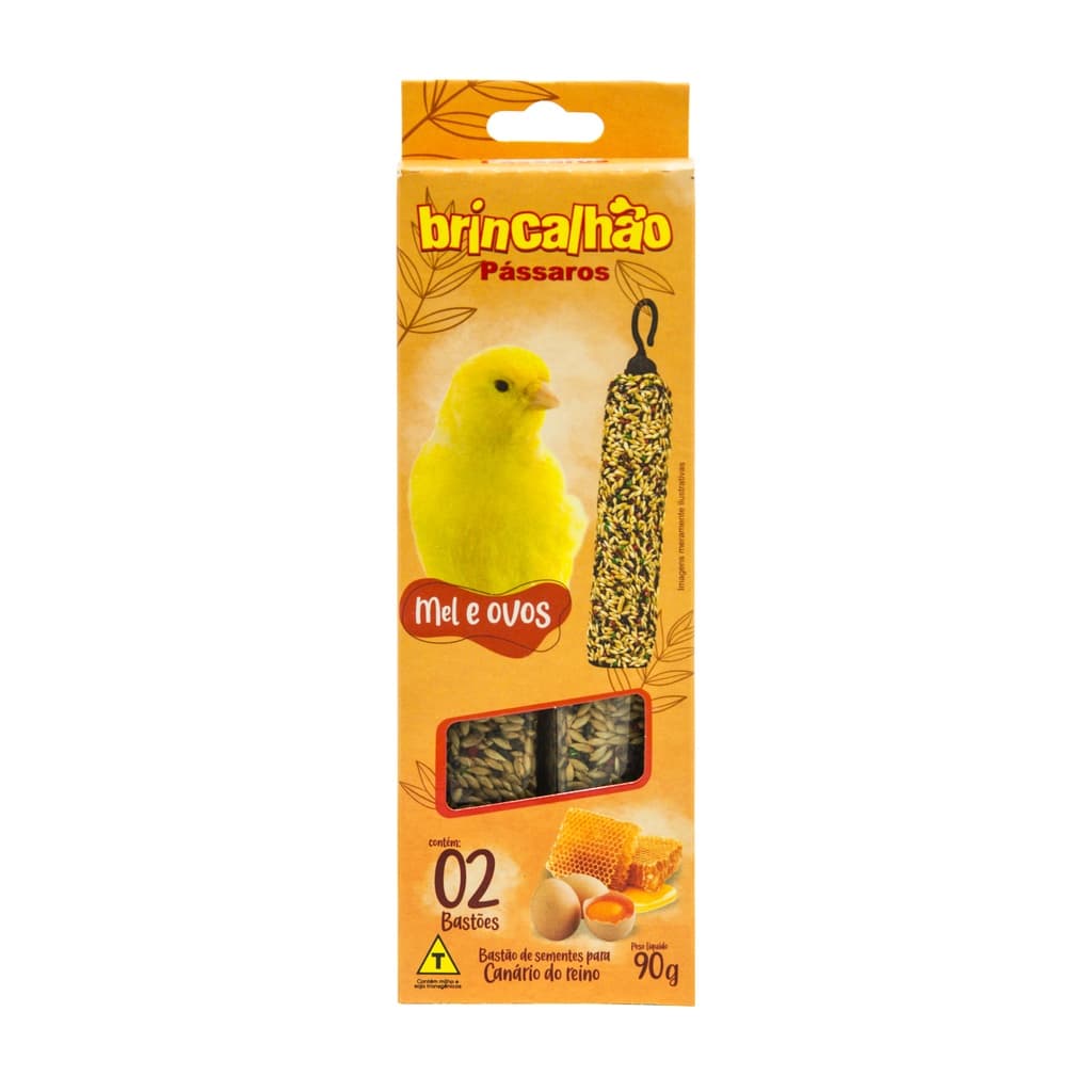 Alimento para Pássaros Canário 90g Brincalhão