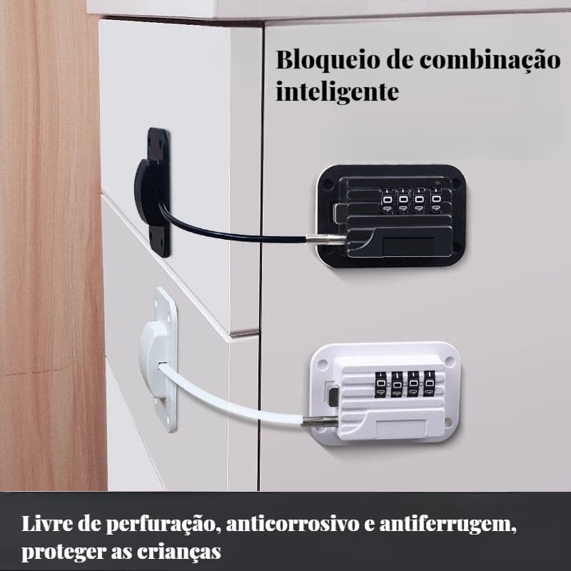 Bloqueio do código da gaveta organizador gaveta bebe gaveta registradora olhos com trava de segurança trava gaveta tranca para porta trava de geladeira prendedor de gaveta