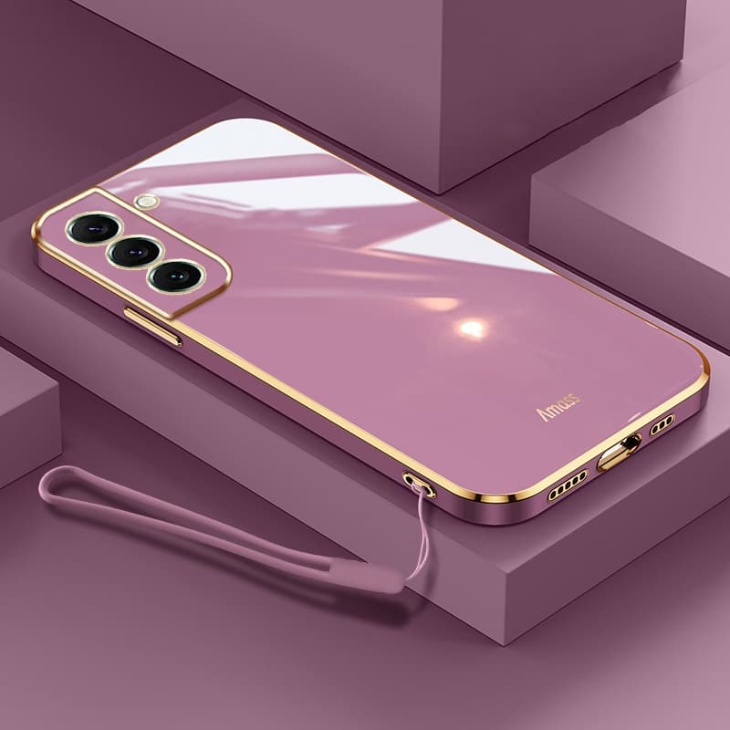 Capinha para Galaxy S20 FE 2022 5G Capa Celular Samsung Galaxy S20 FE 2022 5G + S20 S20 Plus S20 Ultra Com Revestimento De Cordão De Segurança Gratuito De Silicone Para Câmera