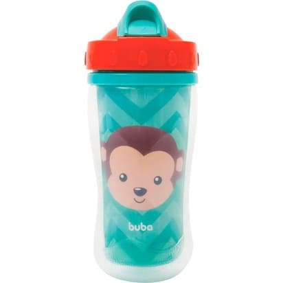 Copo Parede Dupla Animal Fun Macaco