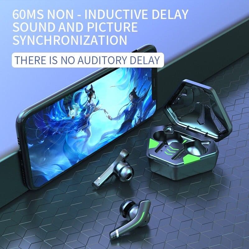 Fone de ouvido MD188 sem fio TWS com Mic para Airdots Ps4 Bluetooth 5.1 Fones gamer