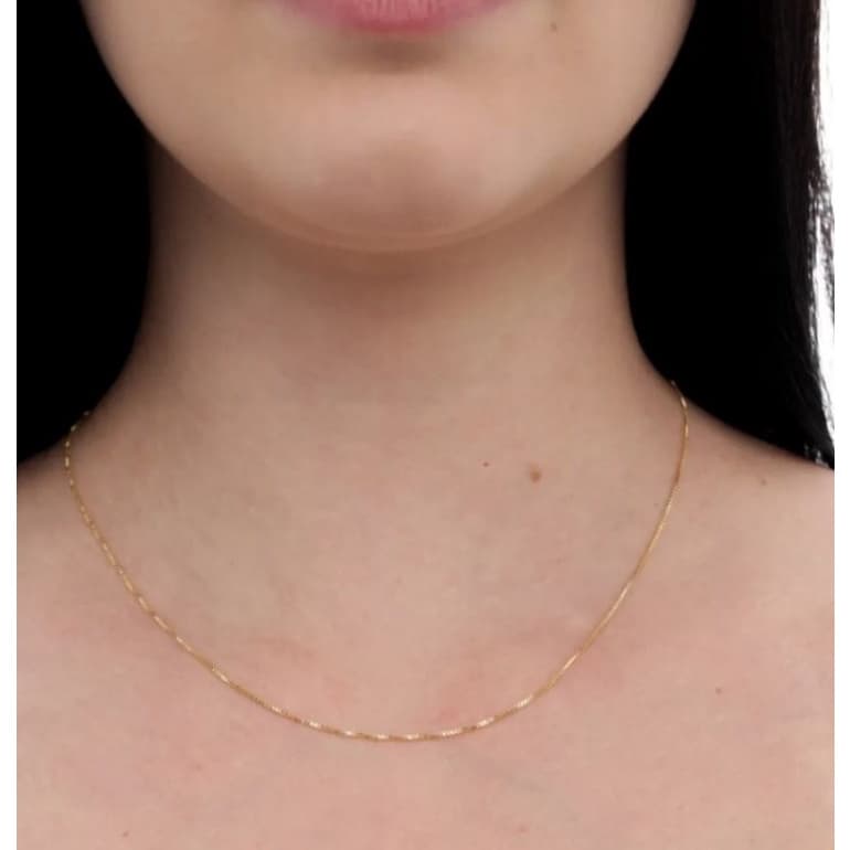 Corrente feminina moeda antiga Fininha 50cm Frete Grátis.