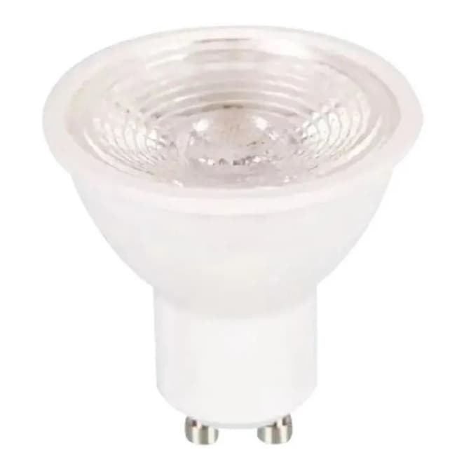 KIT 10 LAMPADA LED 6,5W BULBO MR16 GU10 BRANCO QUENTE 3000K DICROICA, lâmpada  Com iluminação dirigida e com alta definição de cores, as Lâmpadas Dicroicas LED são ideais para destacar peças de decorações e texturas. Muito utilizadas em diversos ambientes