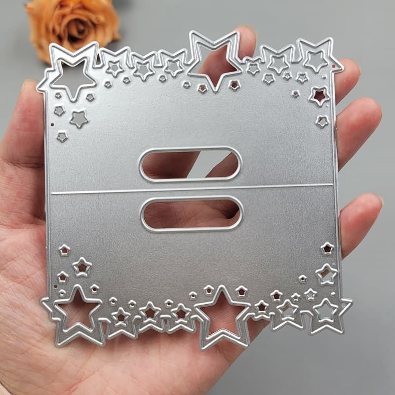 Vários Cabeçalhos De Mala De Mão Cortador De Metal Corte Papel De Alto-Relevo Stencil Scrapbooking Cartão De Boas Festas DIY Cortes Artesanais
