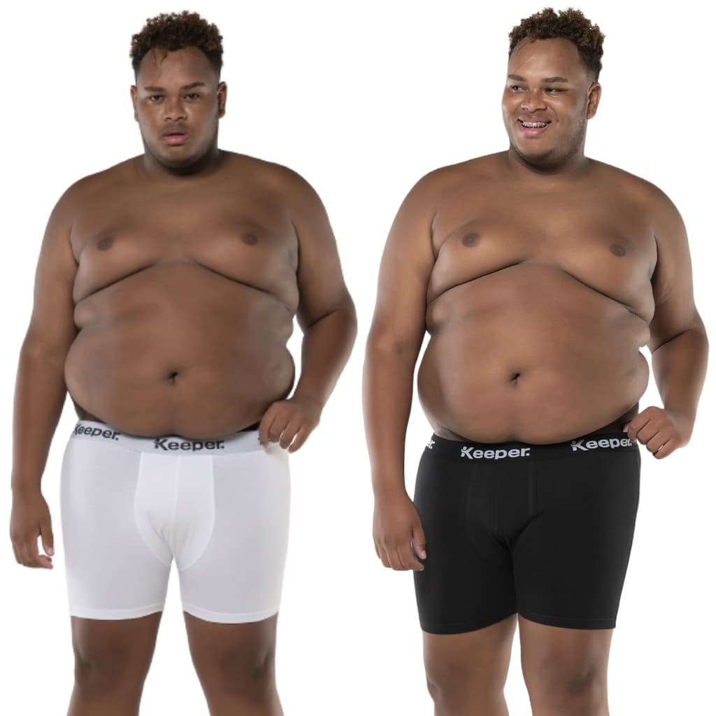 Cueca Boxer Cotton Plus Size