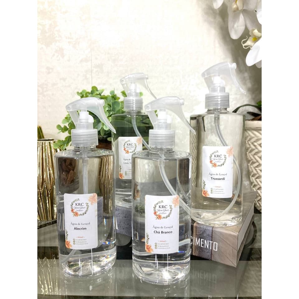 Água de lençol e Perfume para tecido 500ml