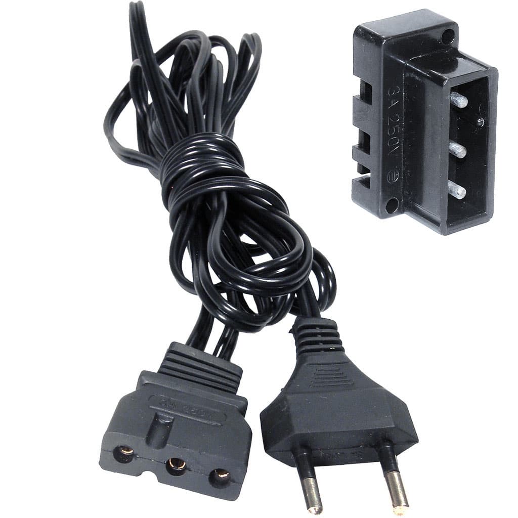 Fio Tomada Pedal Plug Macho Reostato Motor Maquina Costura.