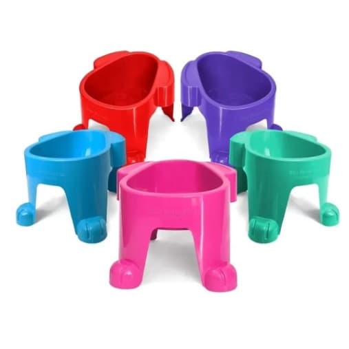 Comedouro Elevado Para Cachorros 300ml  2 Unidades