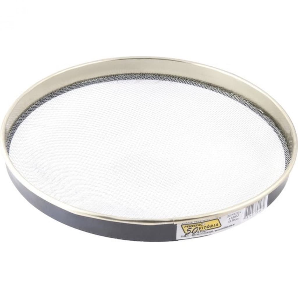 PENEIRA FUBÁ METAL N° 30 (30 CM FUBÁ)