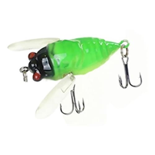 Isca Nynfa Cigarrinha Artificial Pesca Cmik 5cm Inseto - Cores Variadas