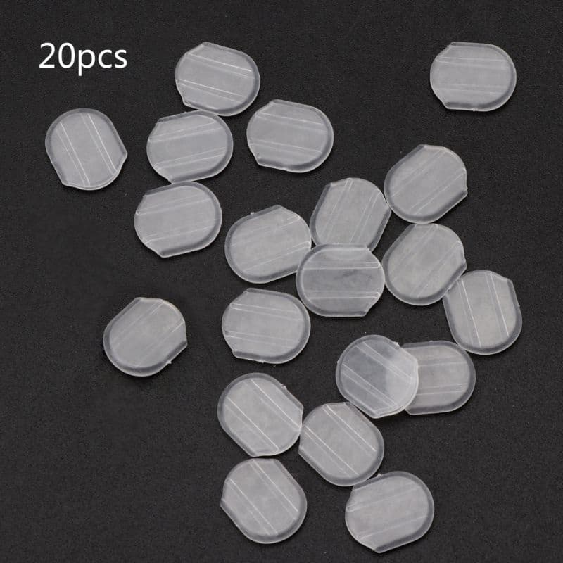 20 Peças Brincos Proteção Ouvido Brinco Almofadas Perfurados