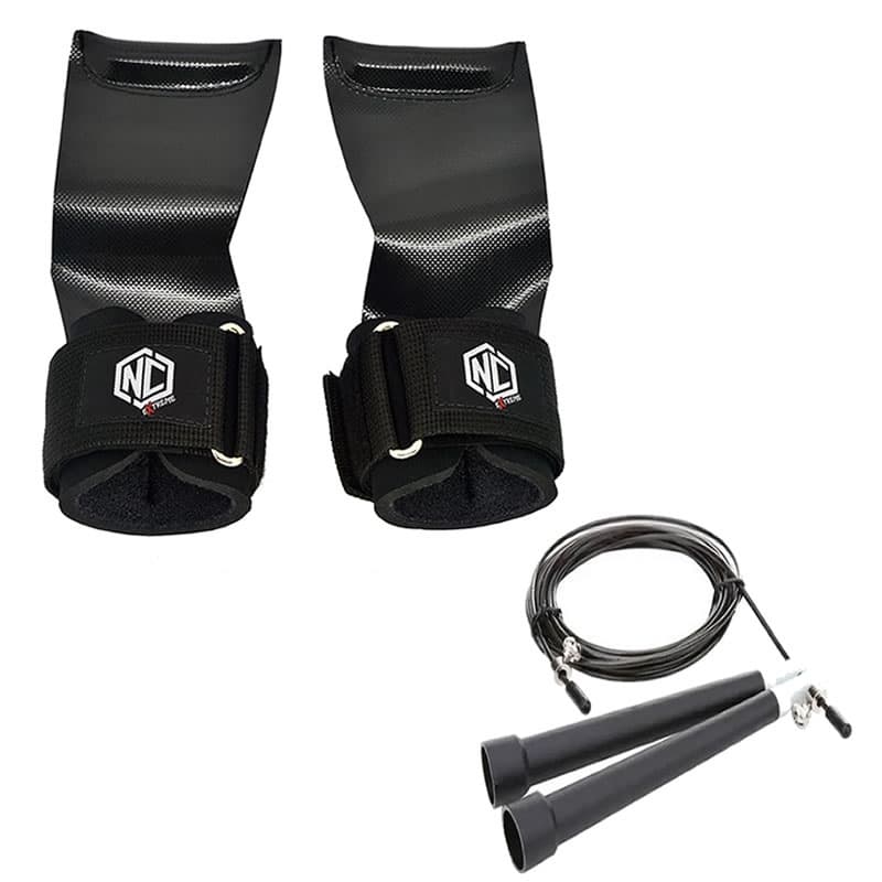 Par de Luva Grip Lion Cross Nc Extreme Com Corda Speed