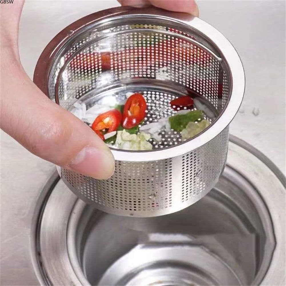 NOVA Pia Da Cozinha Filtro com Punho/Aço Inoxidável Ralo Da Pia Filtro Anti-entupimento/Bacia Do Banheiro Cabelo Catcher rolha/Cesta De Drenagem De Esgoto