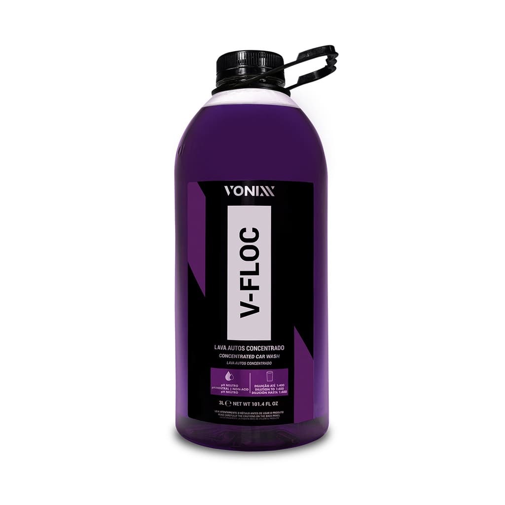 Shampoo Neutro Concentrado V-Floc 3L Vonixx