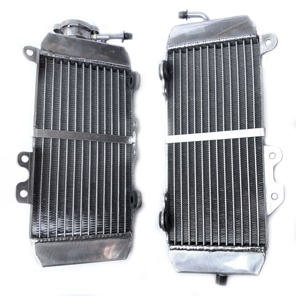 Par Radiador Power Mx Reforçado Kawasaki Kxf 250 2009 2010