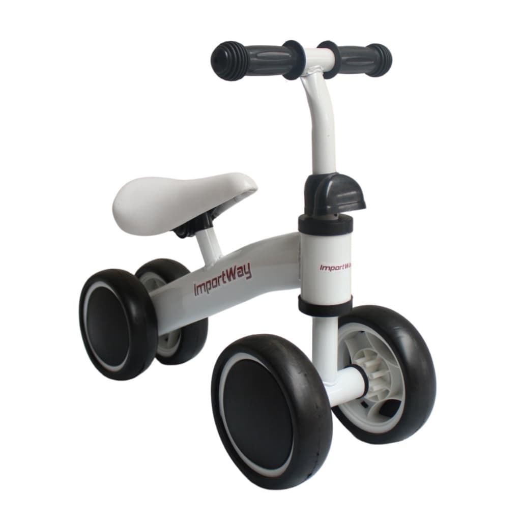 Bicicleta Infantil Sem Pedal Equilíbrio 4 Rodas - Cores C/ Inmetro Bike Balance
