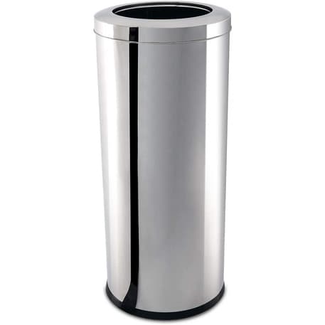 Lixeira Com Aro Brinox Decorline 47 Litros Aço Inox