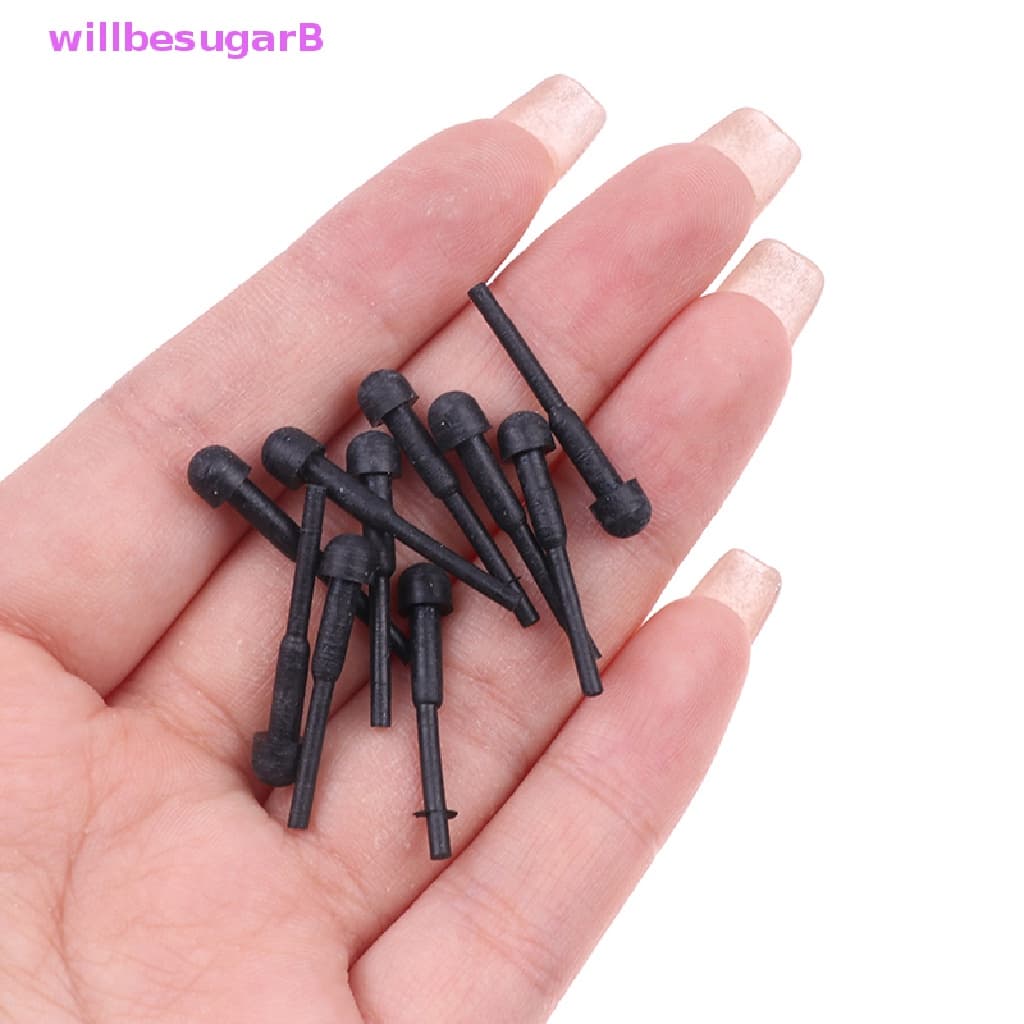 [willbesugarB] 10 Peças De Reposição De Borracha Para Tesoura De Cabelo Rolha De Barbeiro [Novo]