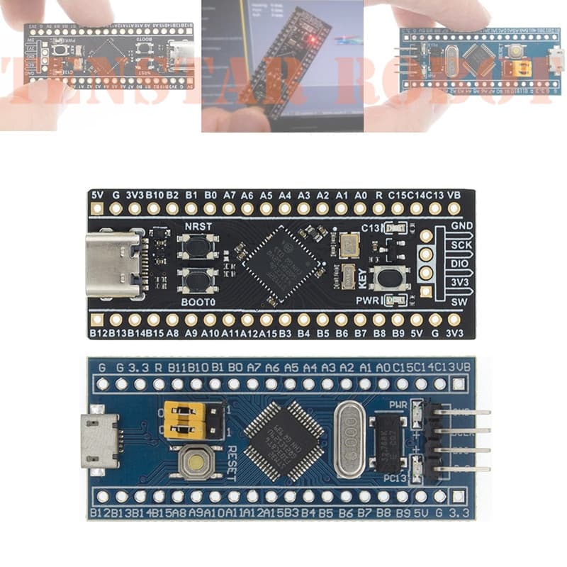 ARM STM32 Sistema Mínimo STM32F401 STM32F411 Conselho De Desenvolvimento  STM32F103C8T6 C6T6 Aprendizagem